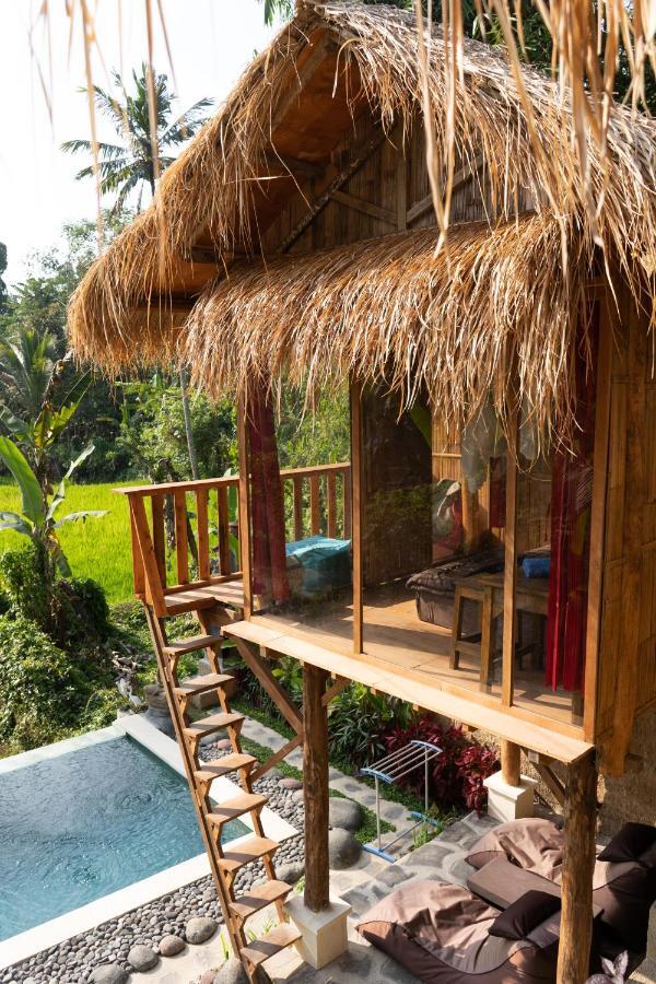 Tampaksiring Bali Bamboo Jungle Huts And Hostel מראה חיצוני תמונה